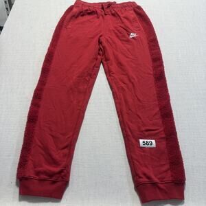 Nike Swoosh Joggers Boys Sz XL Red Brand New